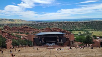 Red Rocks Amphitheater 
Stage
